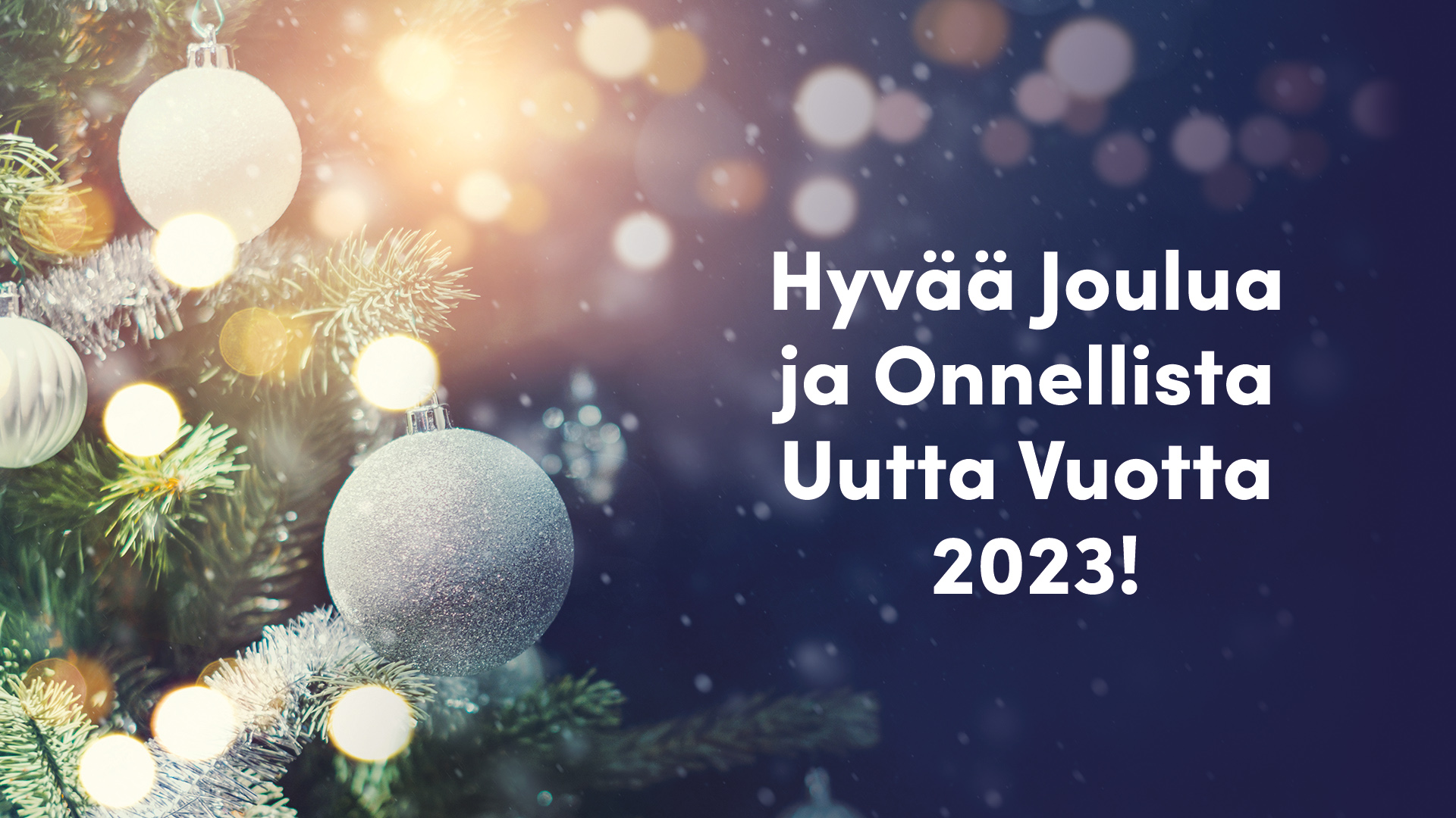 Hyvää joulua ja onnellista uutta vuotta | Jamk